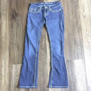 Low-rise Boot Cut Jeans